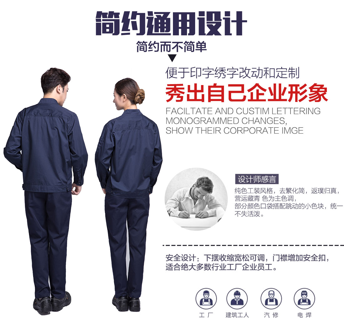 防护服工作服设计